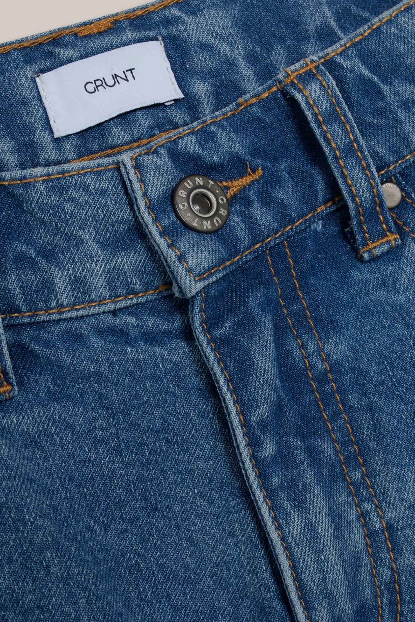 anekdote Kamel Integration Grunt 2134-101 Jeans Stone Blue - Basicdenmark ApS